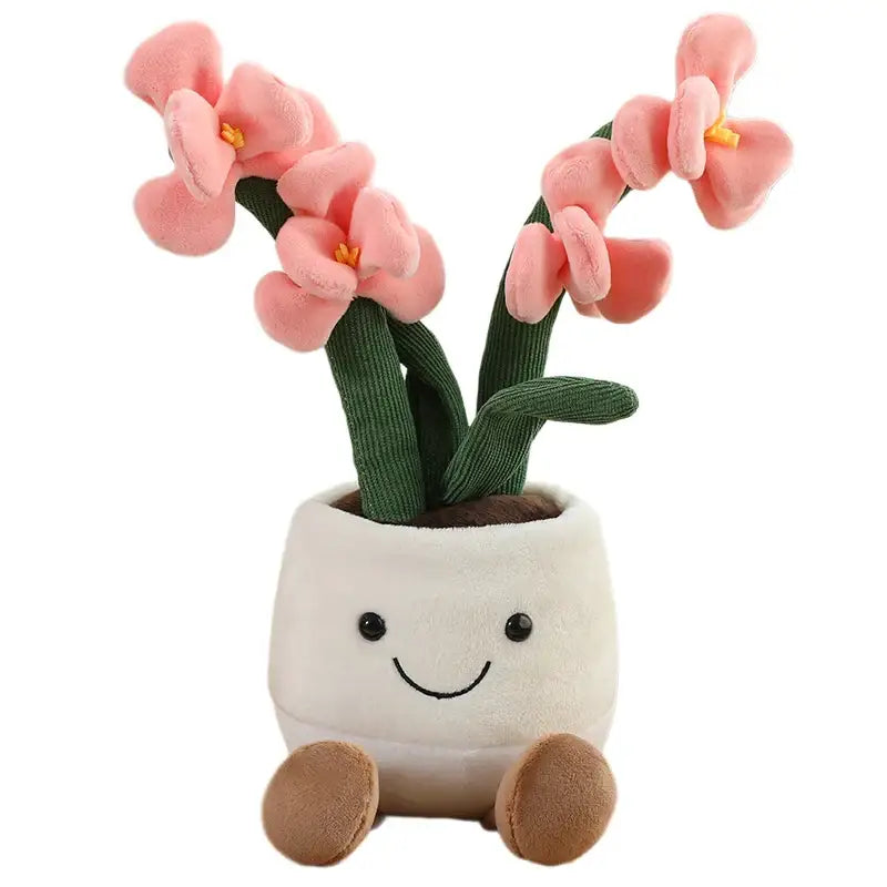 peluche plante kawaii - Rose