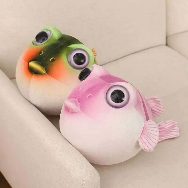 peluche poisson globe