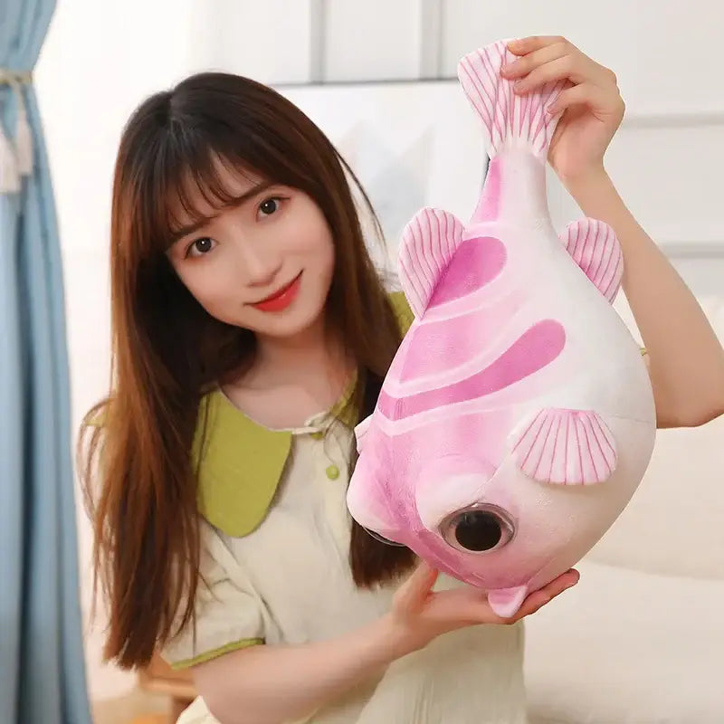 peluche poisson globe
