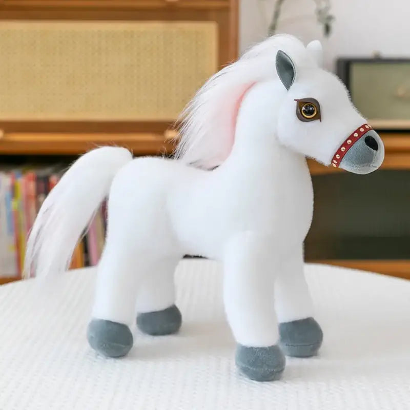 peluche poney - Blanc