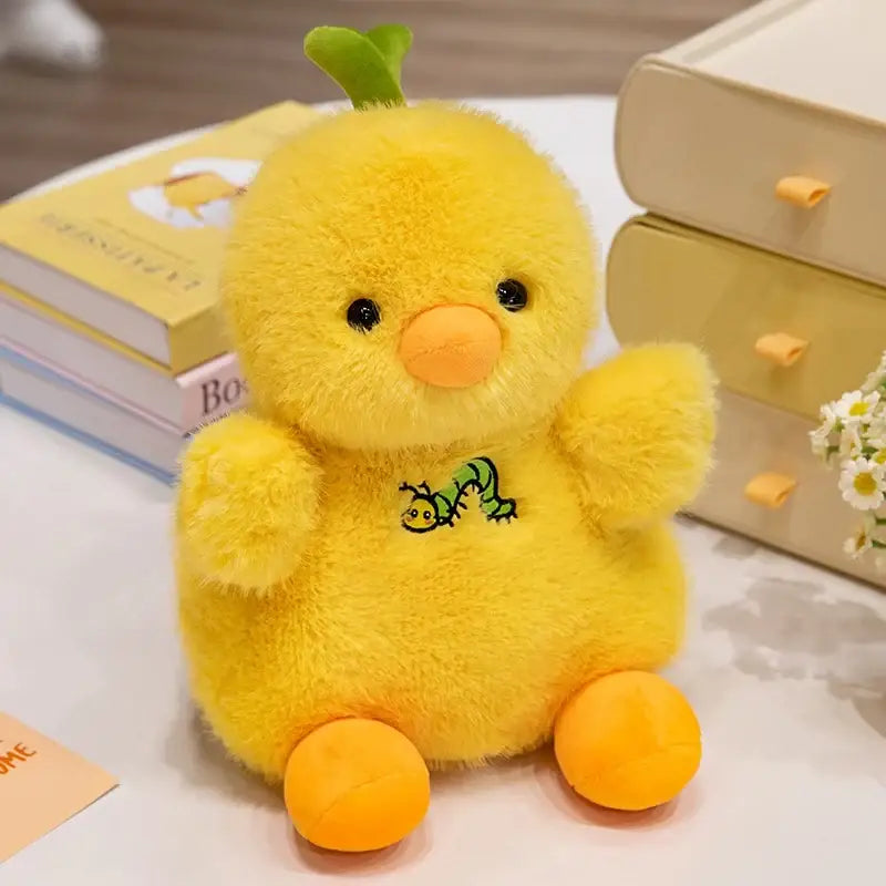 peluche poussin jaune - 20cm