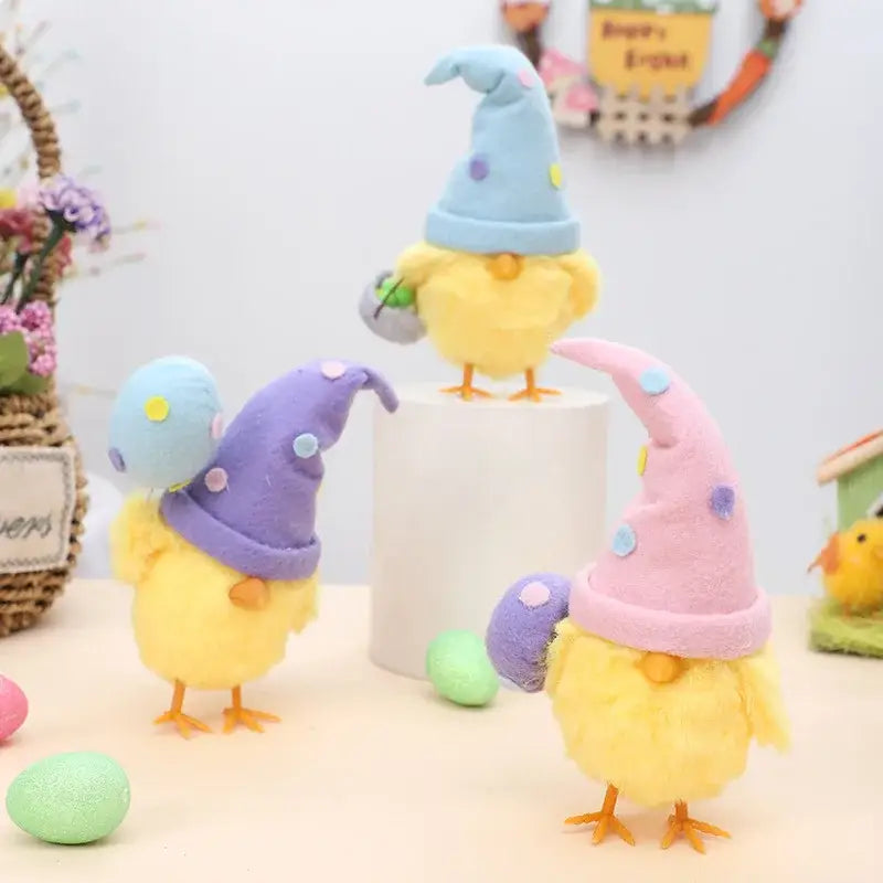 peluche poussin paques