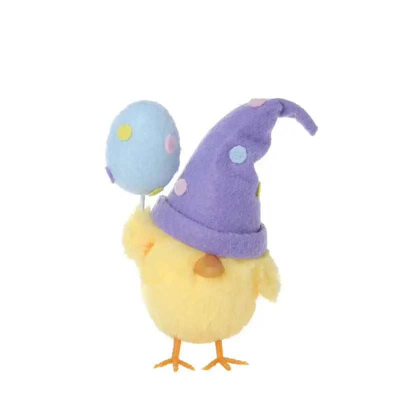 peluche poussin paques - Violet