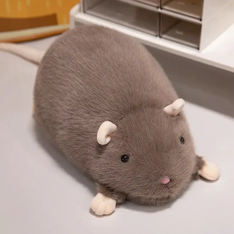 peluche rat - Brun / 50cm