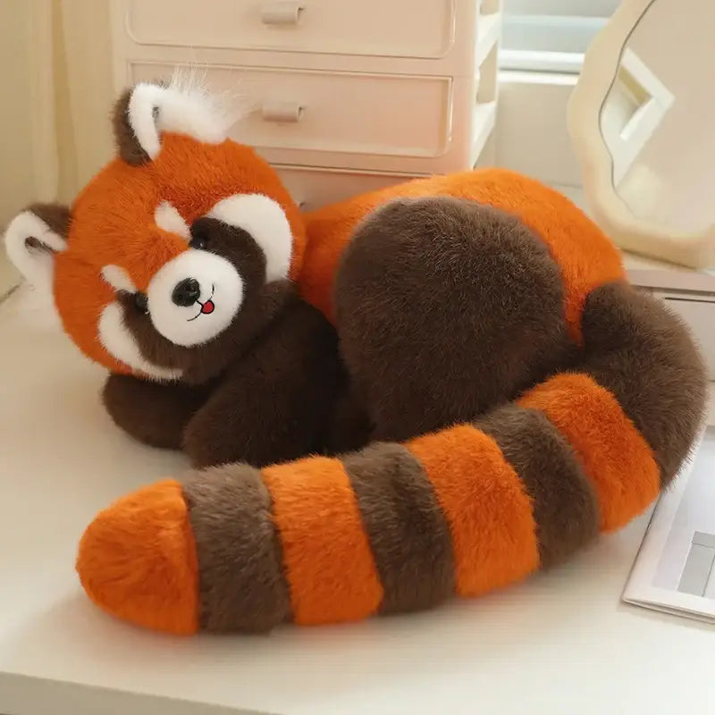 peluche raton laveur xxl - 50cm