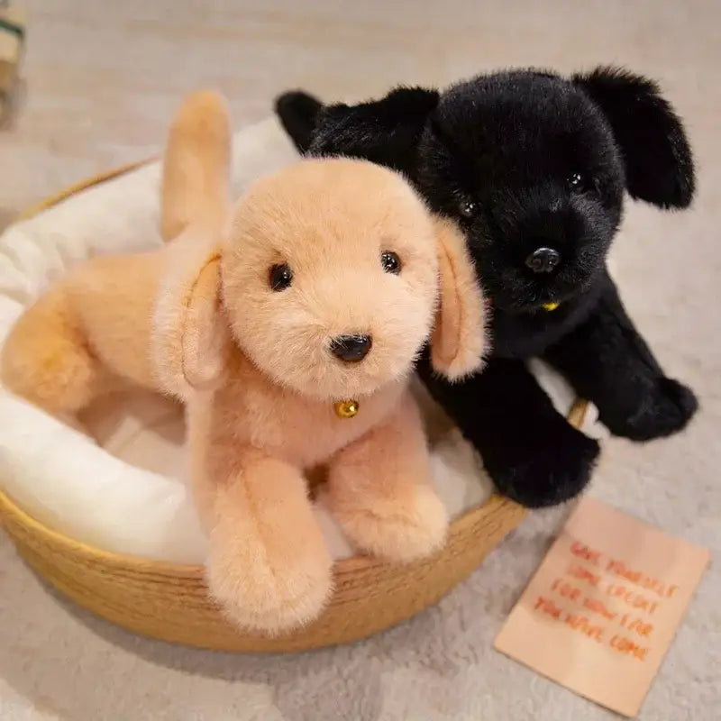 peluche realiste chien