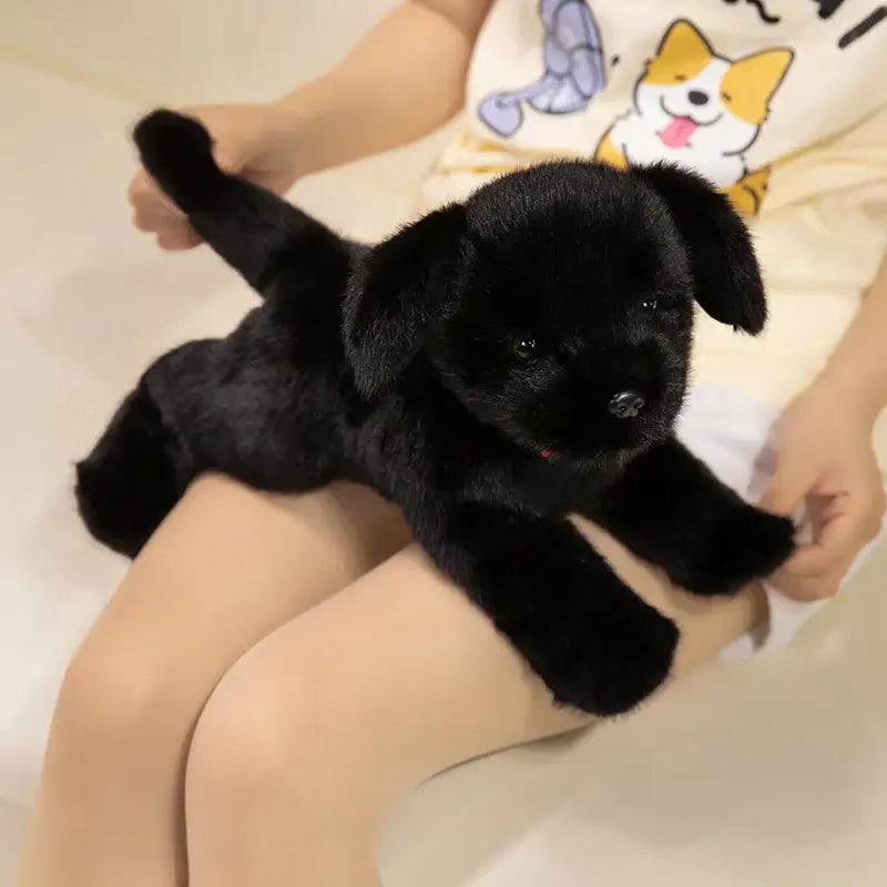 peluche realiste chien