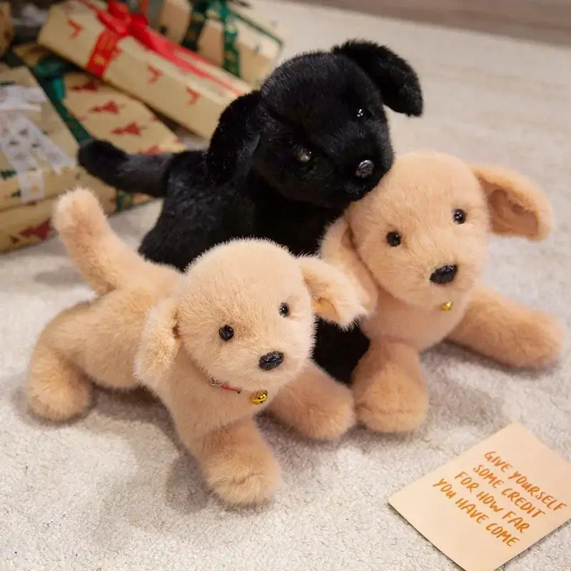 peluche realiste chien