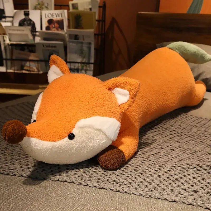 peluche renard geante - 100cm