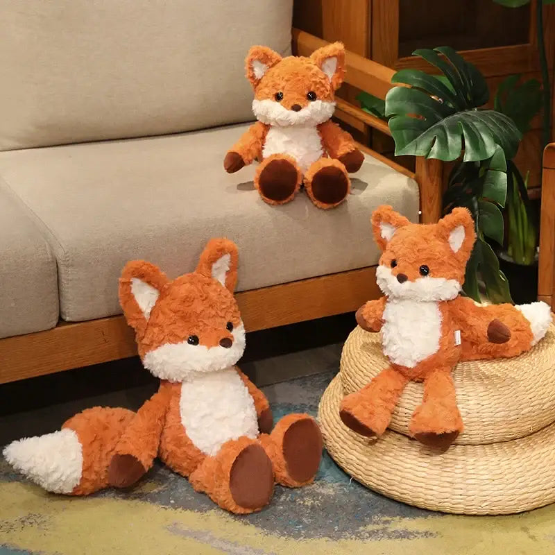 peluche renard mignon
