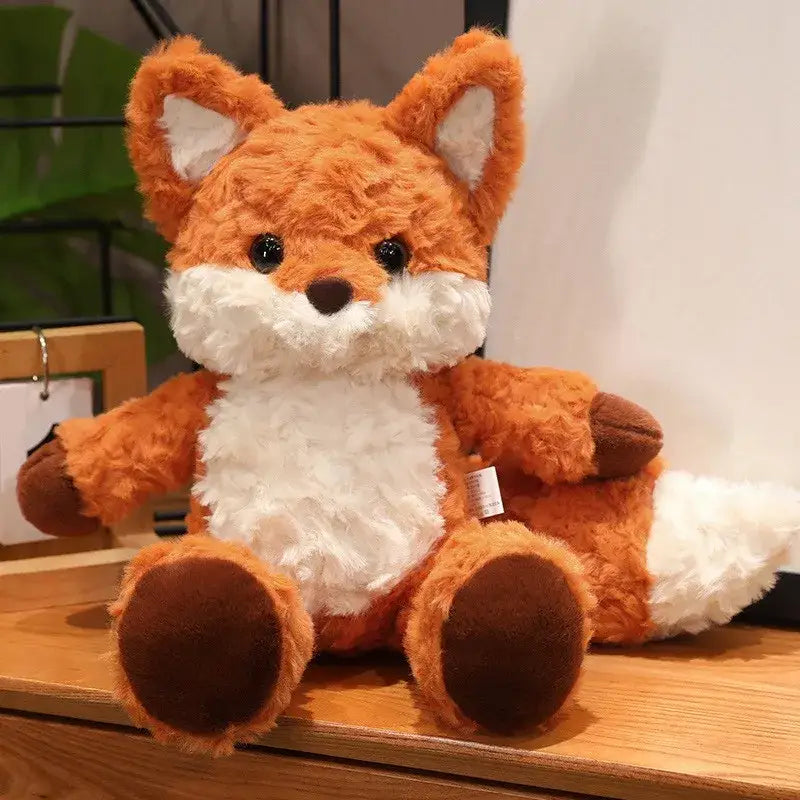 peluche renard mignon - 35cm