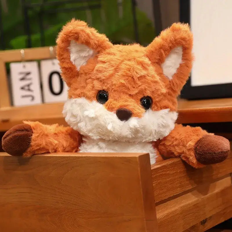 peluche renard mignon