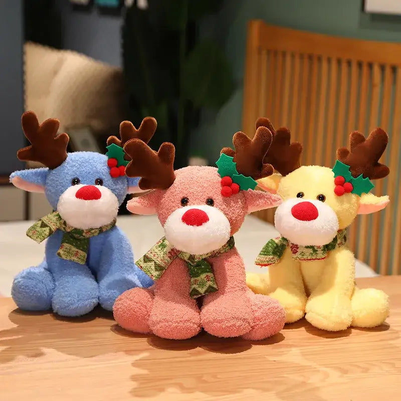 Peluche Renne de Noel - Peluche Renne de Noel