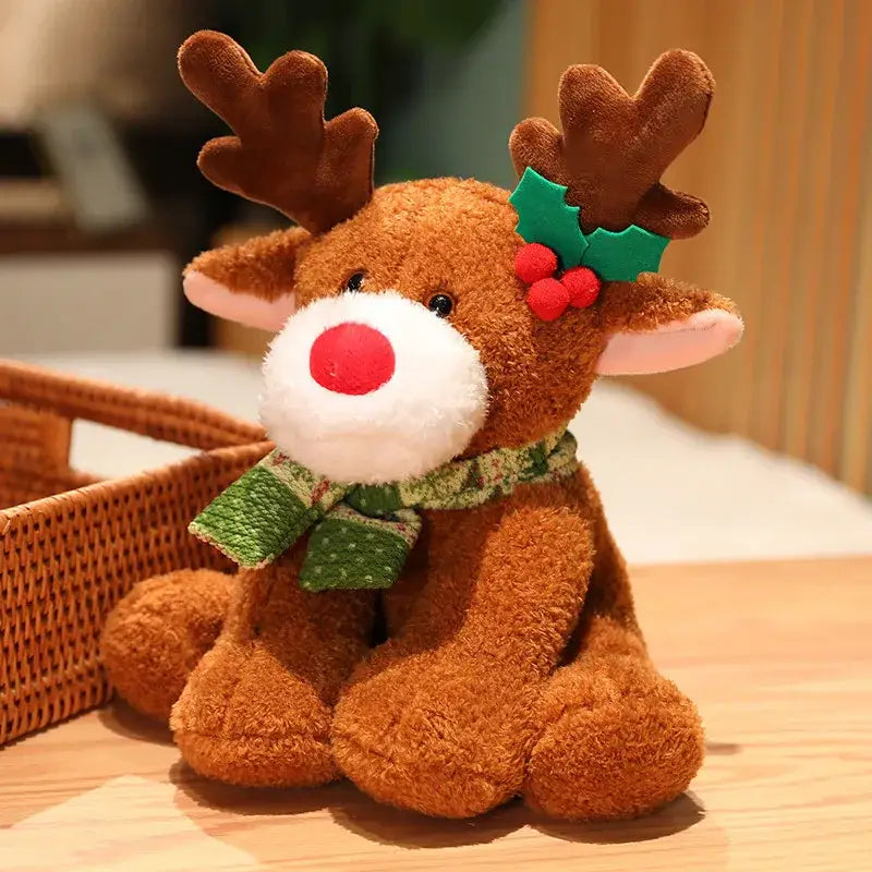 Peluche Renne de Noel - Elk A / 23CM - Peluche Renne de Noel