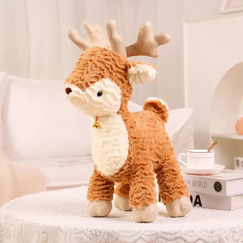 peluche renne du pere noel - 30cm