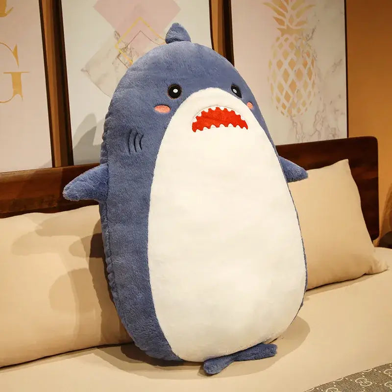 peluche requin bleu - 50cm