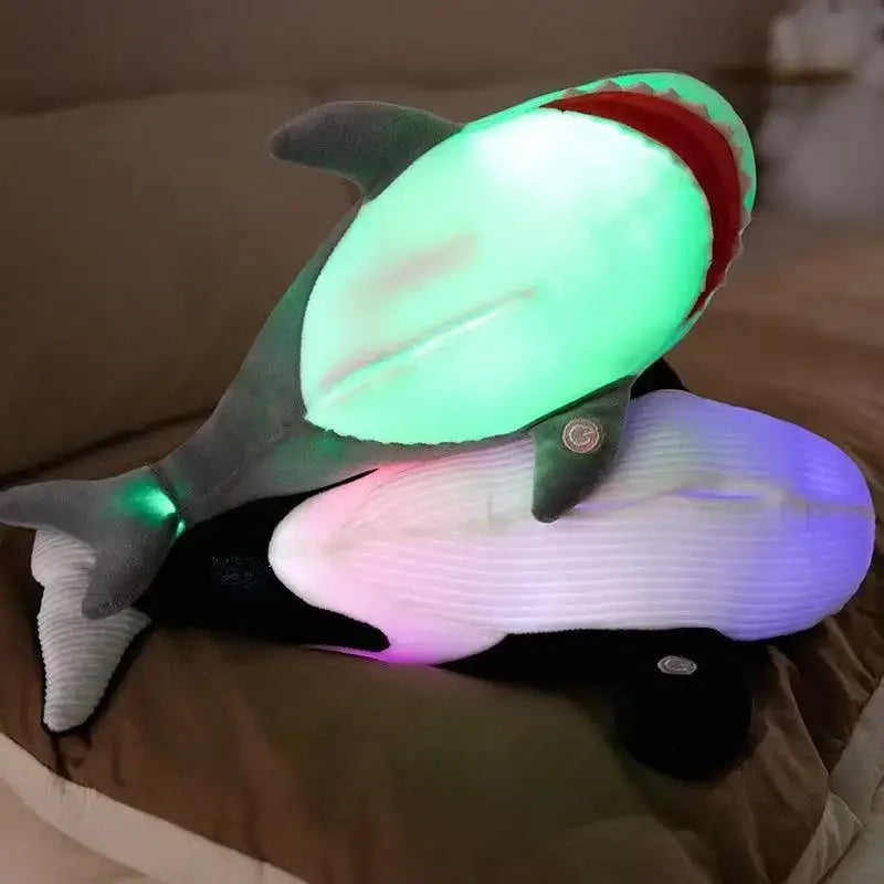 peluche requin veilleuse