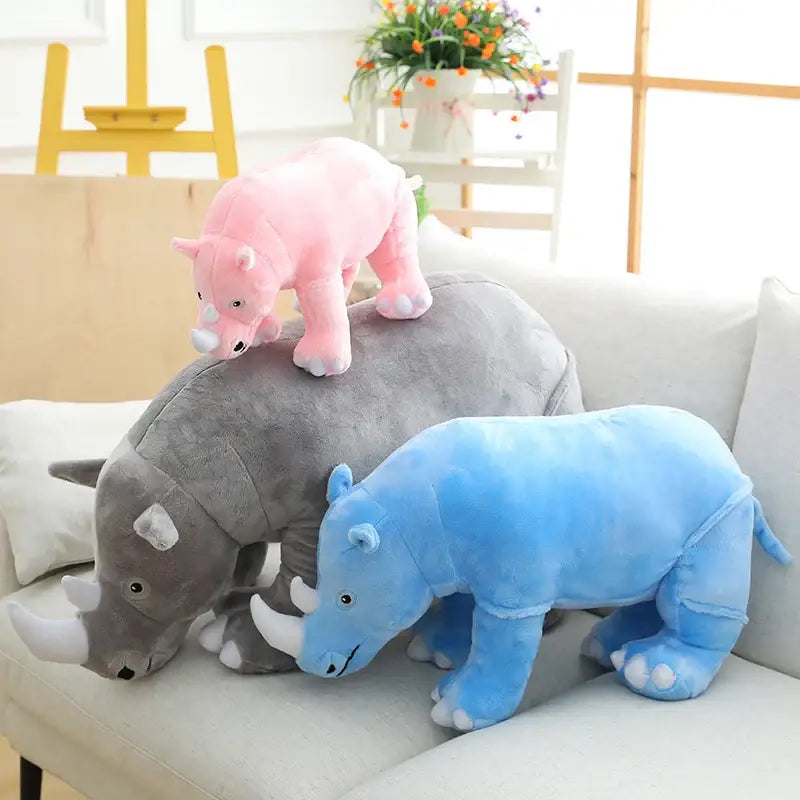 peluche rhinocéros