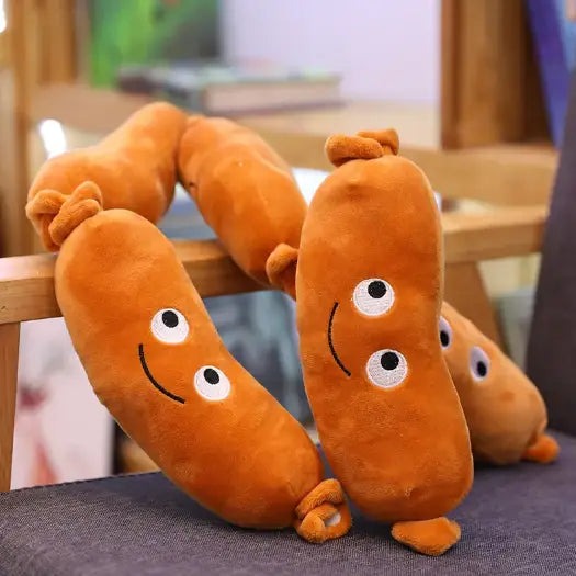 peluche saucisse