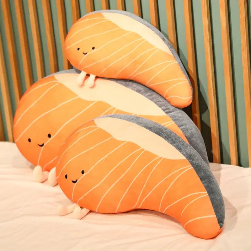 peluche saumon