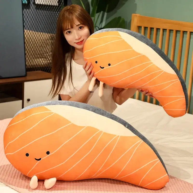 peluche saumon