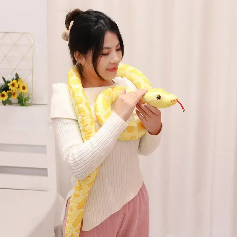 peluche serpent 2m