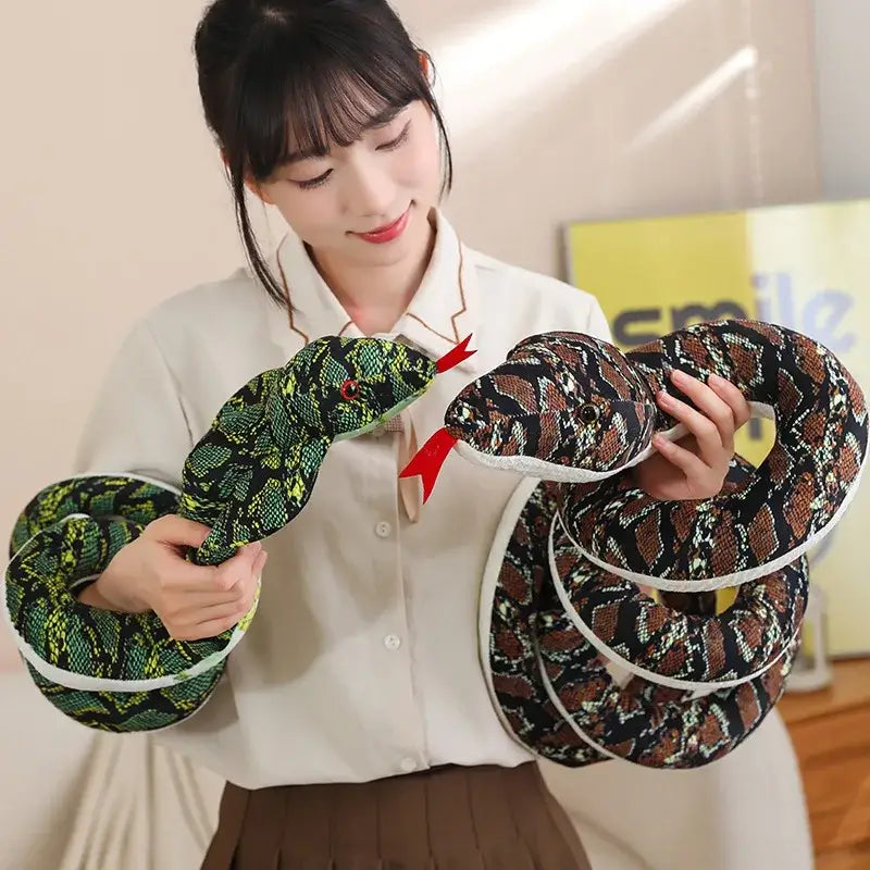 peluche serpent 3m