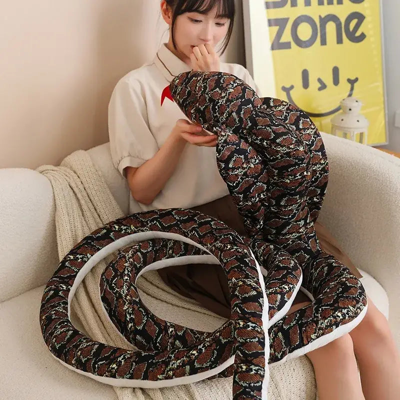 peluche serpent 3m
