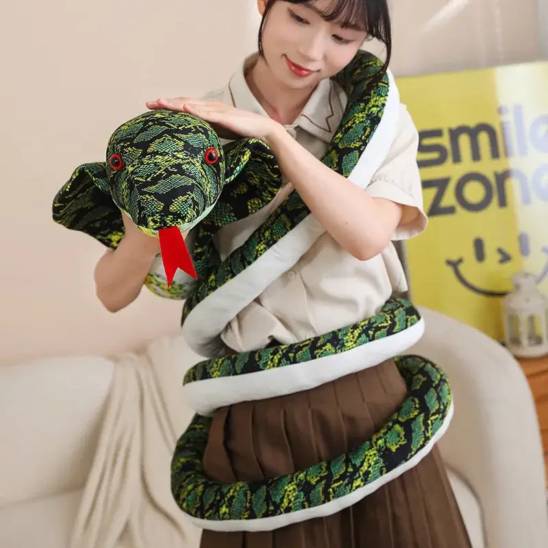 peluche serpent 3m