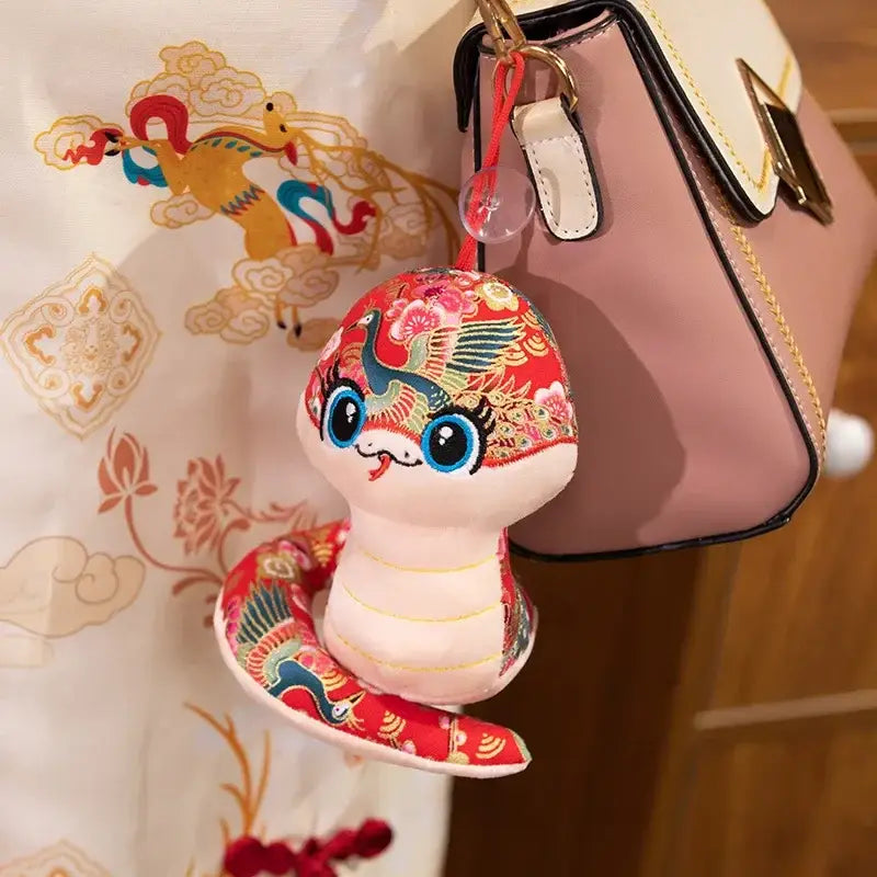 peluche serpent nouvel an chinois