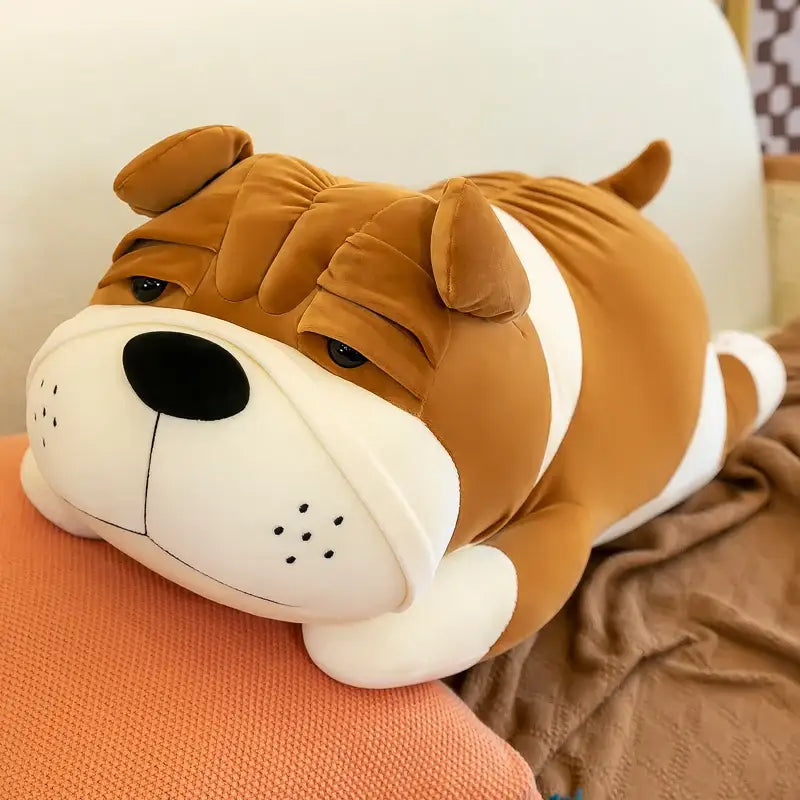 peluche shar pei - Brun / 45cm