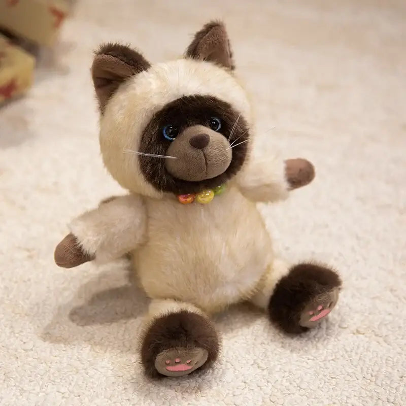 peluche siamois - 30cm