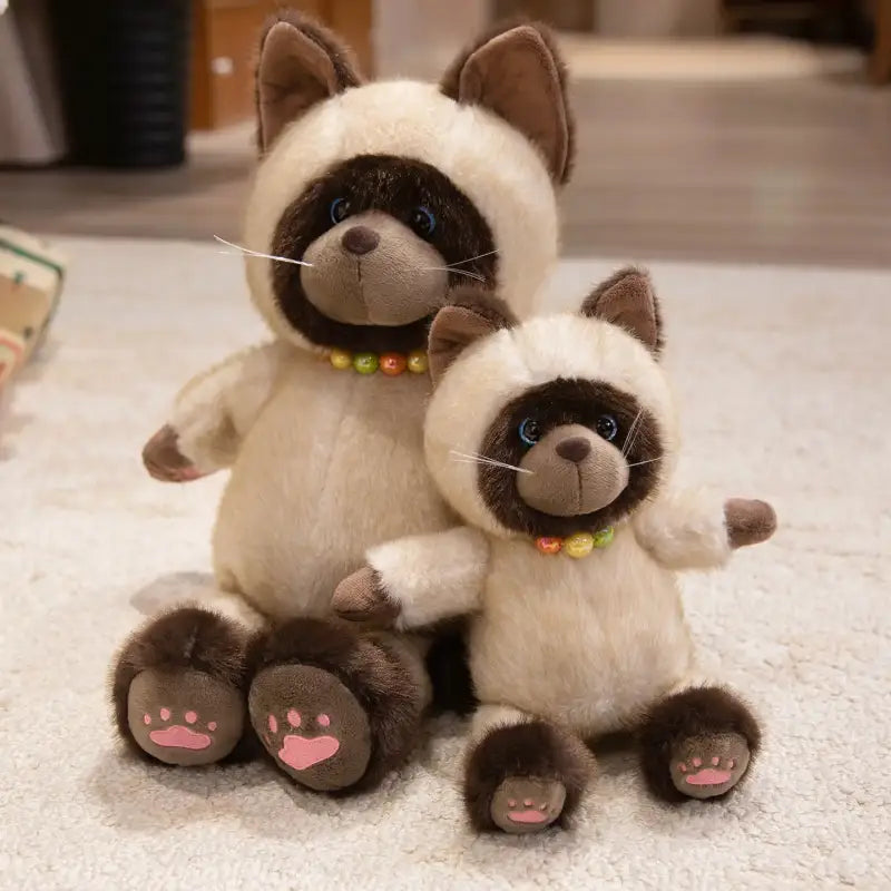 peluche siamois