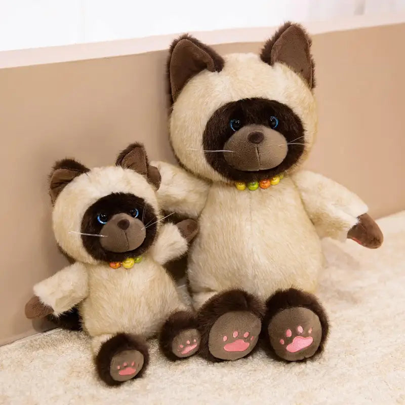 peluche siamois