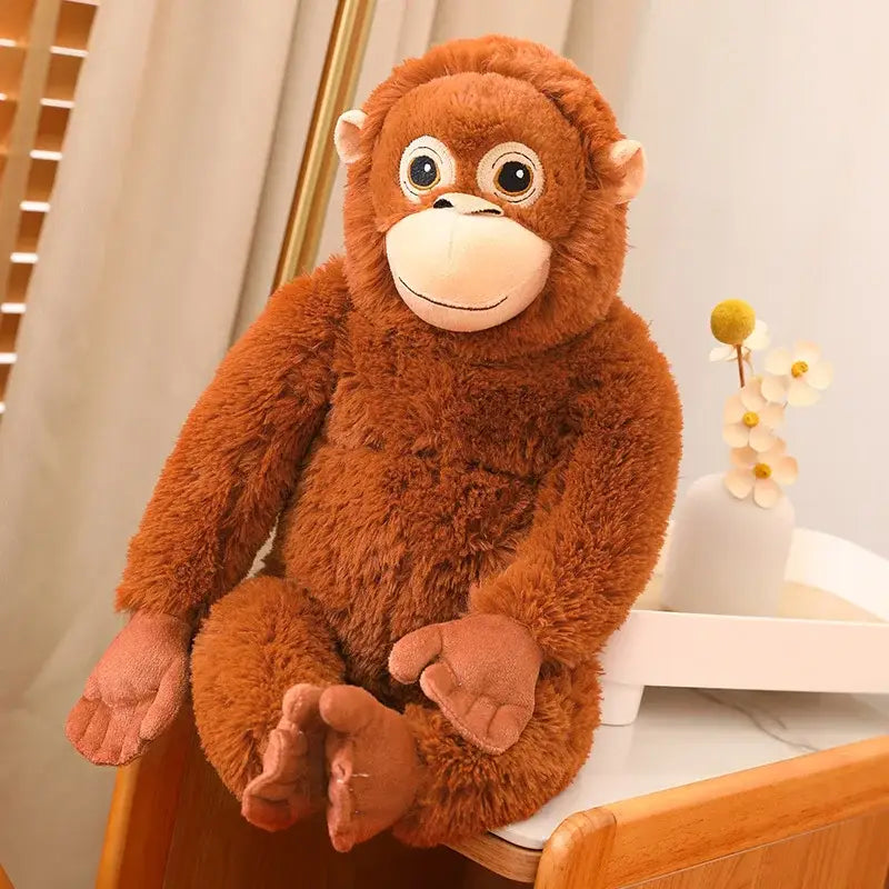 Peluche Singe Annee 80 - Monkey / 65cm