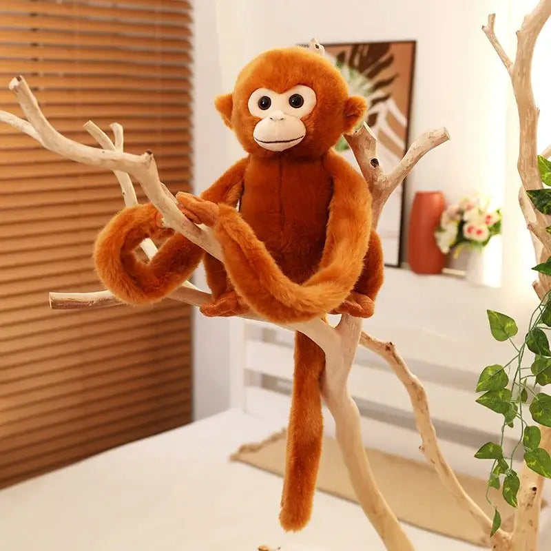 Peluche Singe Long Bras - Peluche Singe Long Bras