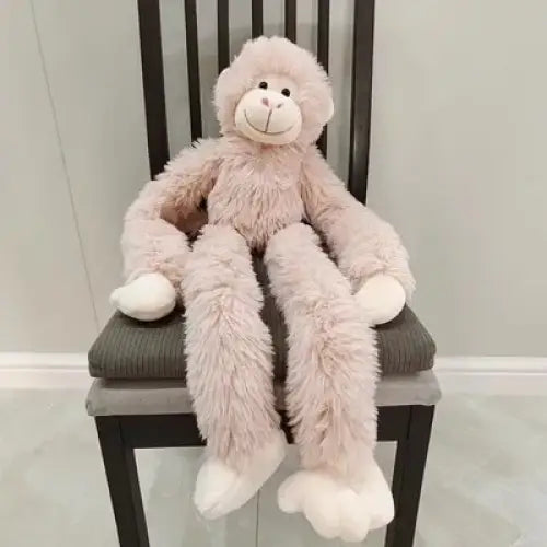 Peluche Singe Rose - 60 cm - Peluche Singe Rose