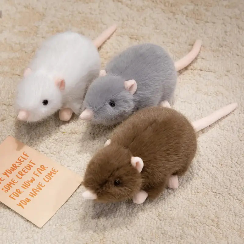 peluche souris geante