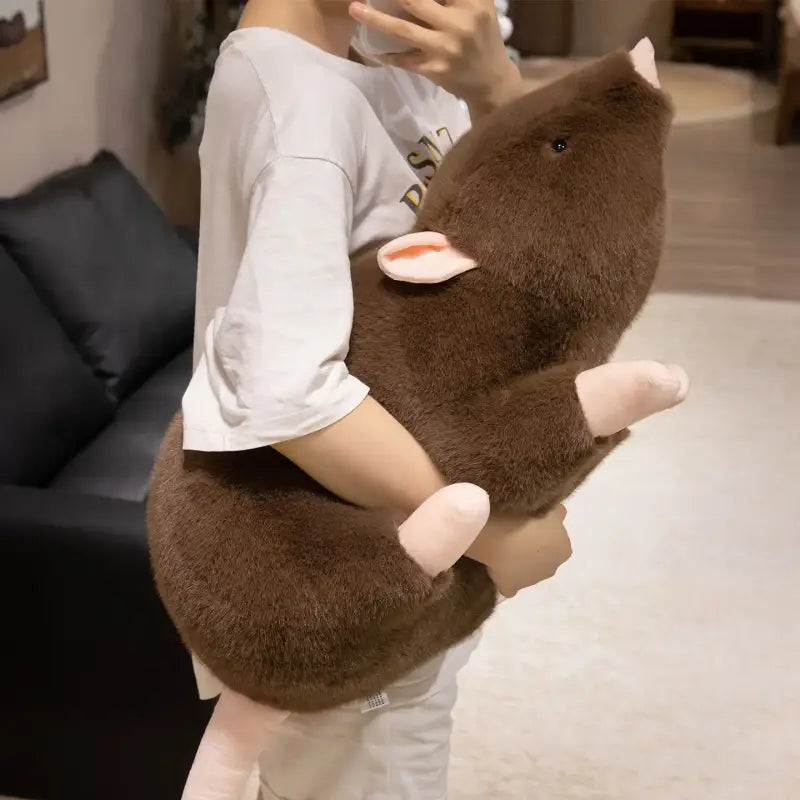 peluche souris geante