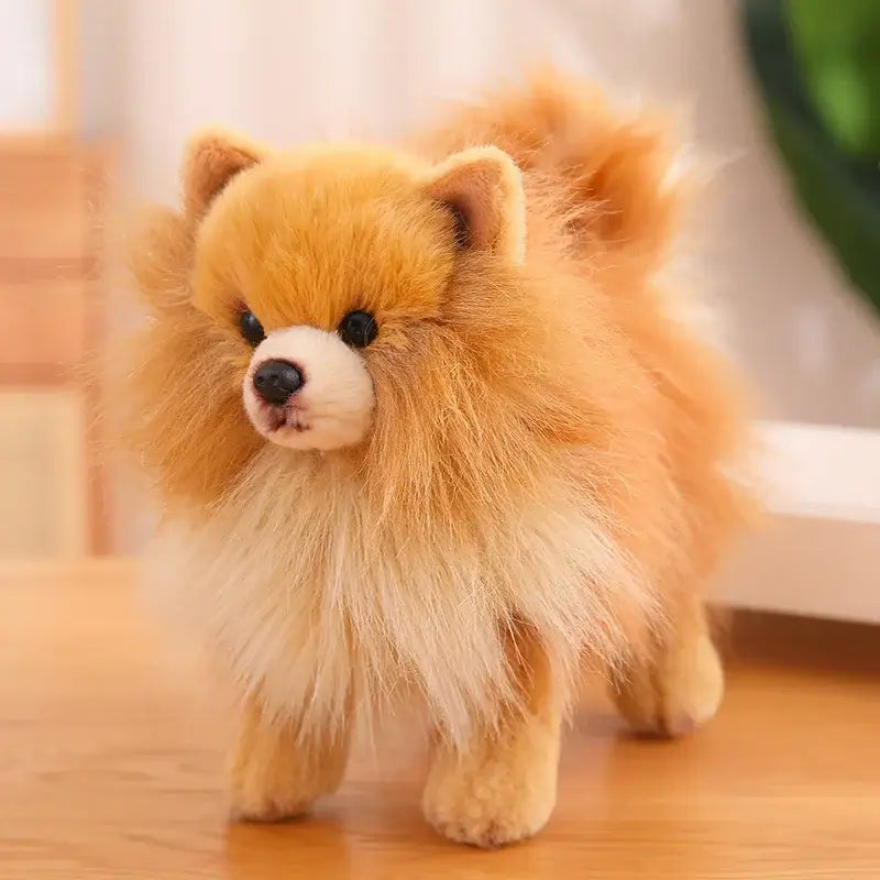 peluche spitz nain