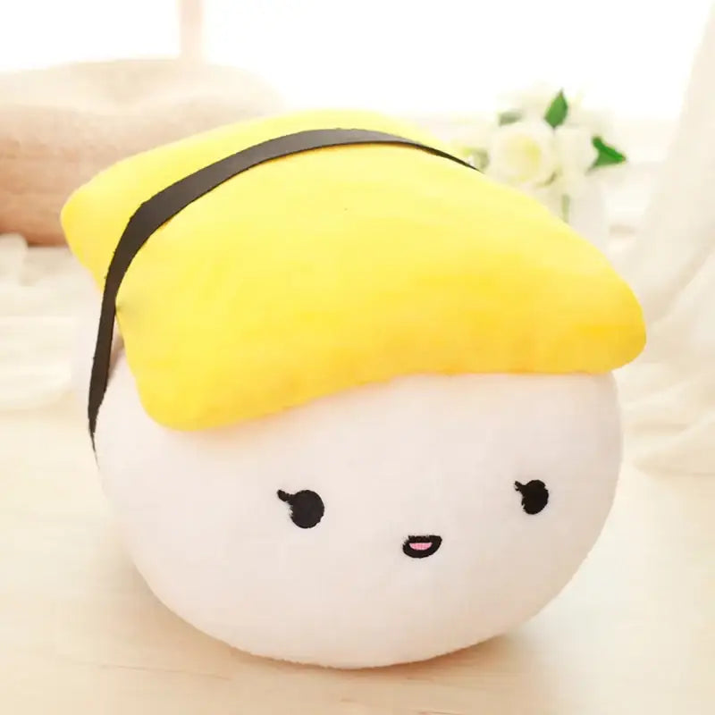 peluche sushi Jaune