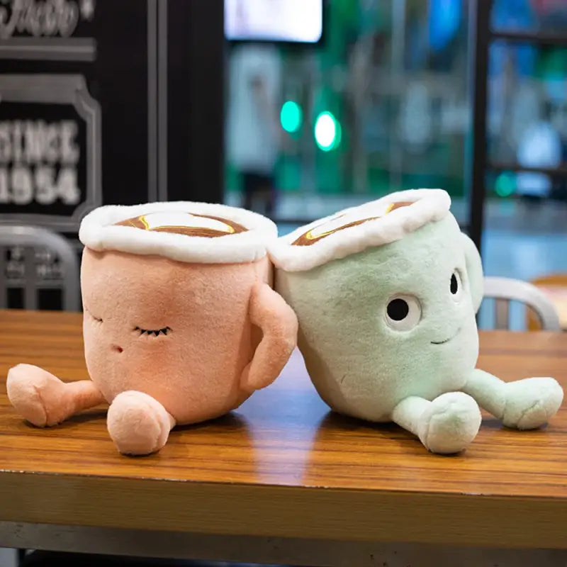 peluche tasse à café
