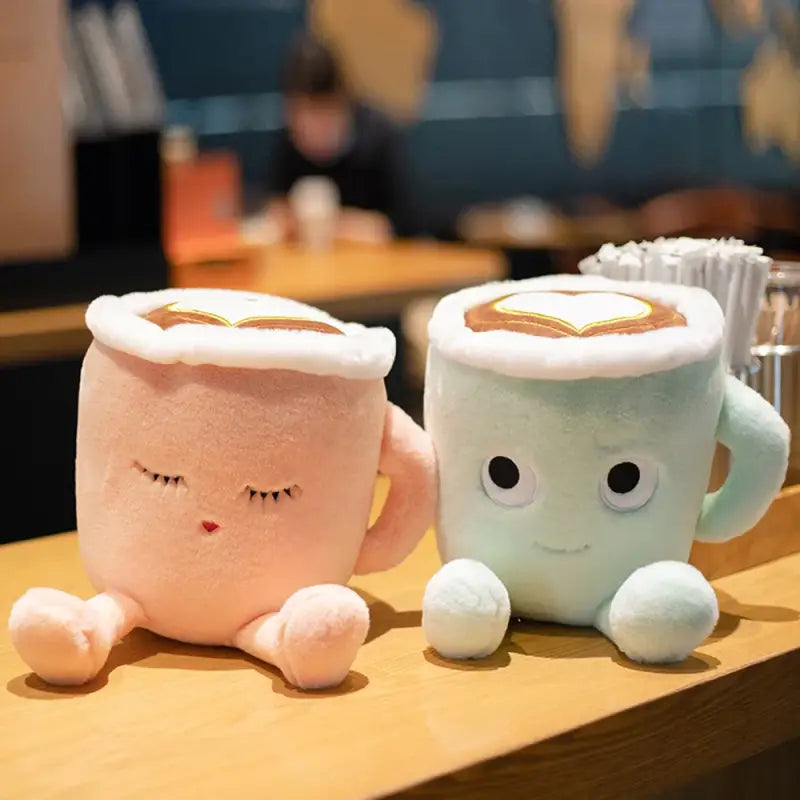 peluche tasse à café