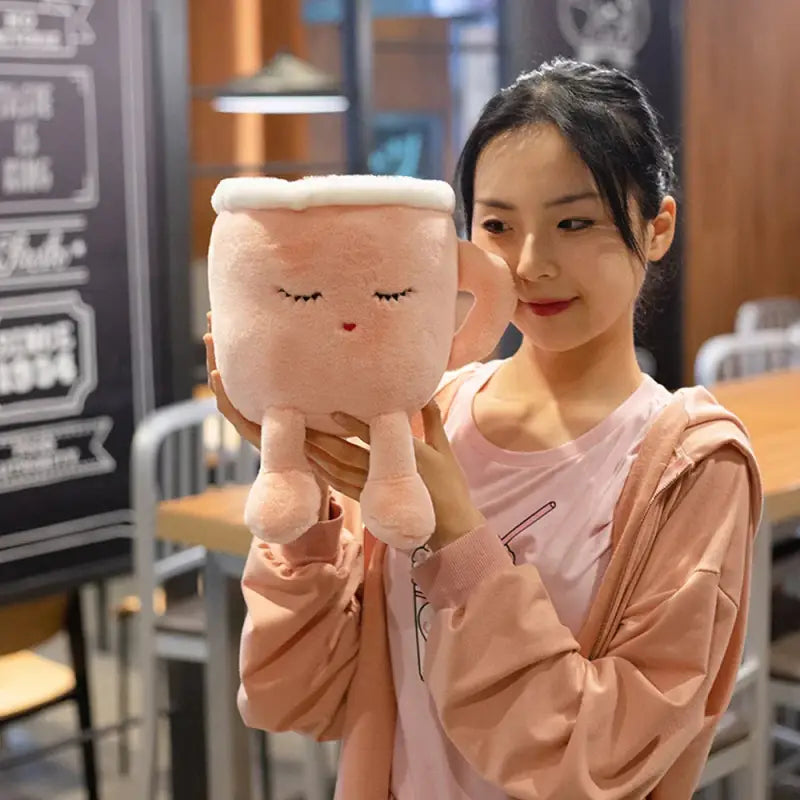 peluche tasse à café