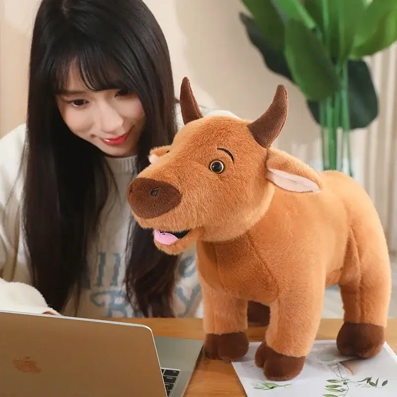 peluche taureau