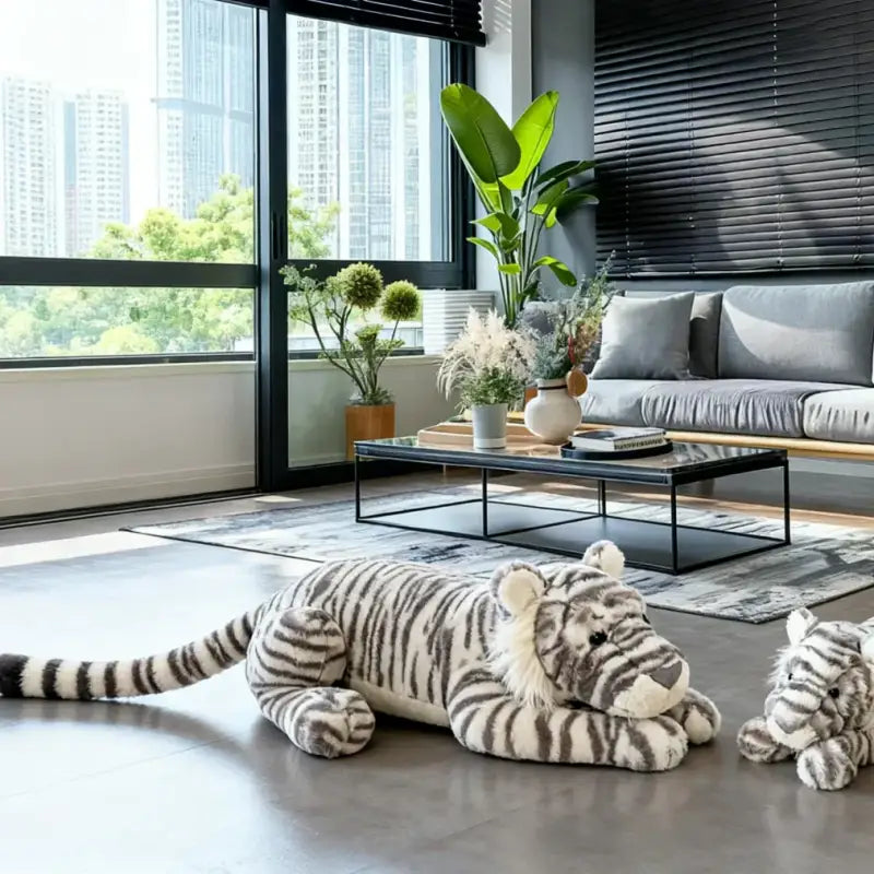 peluche tigre geante