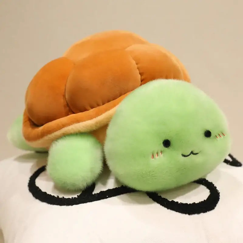 peluche tortue de terre - Vert / 20cm