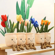 peluche tulipe