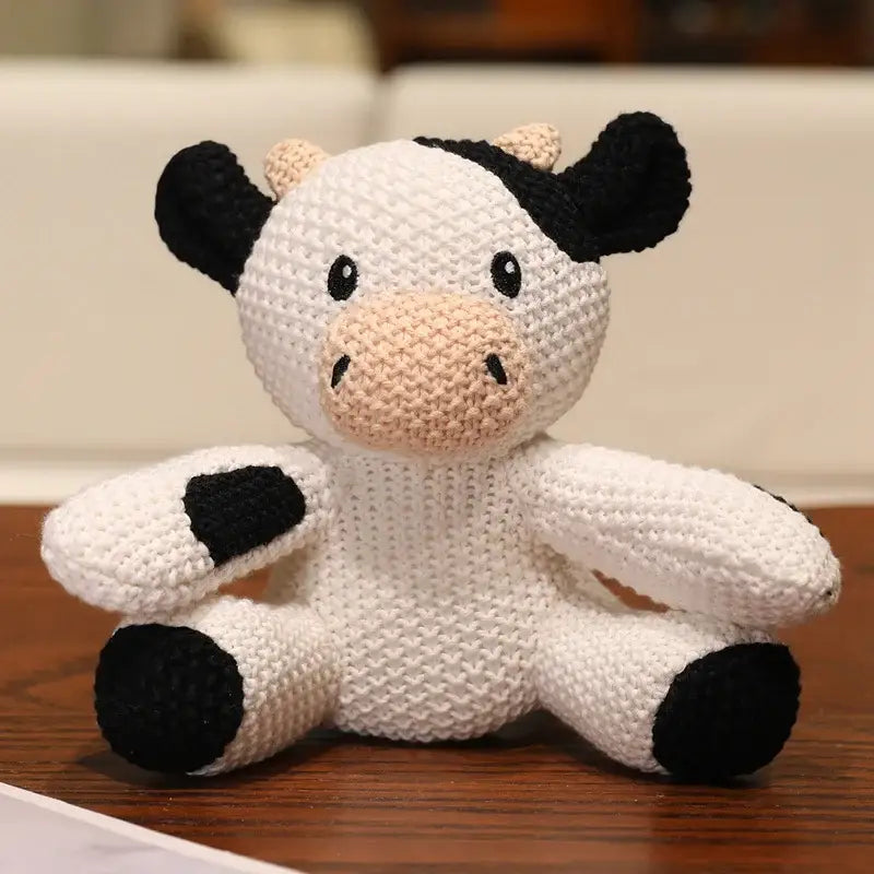 peluche vache crochet
