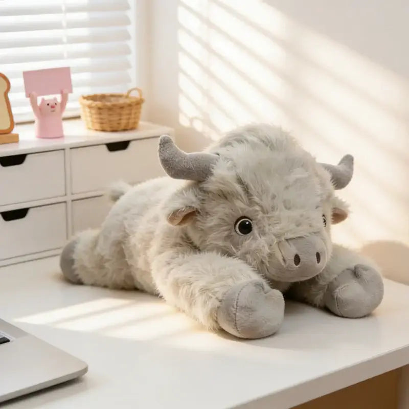 peluche vache grande taille